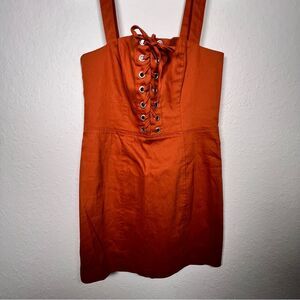 Tularosa dress 🧡 burnt orange 🧡 adjustable 🧡 SMALL